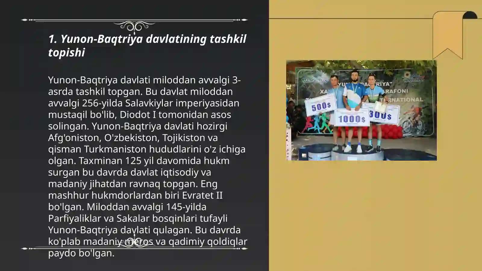 Yunon-Baqtriya kushon davlatida davlat muassasalari 3