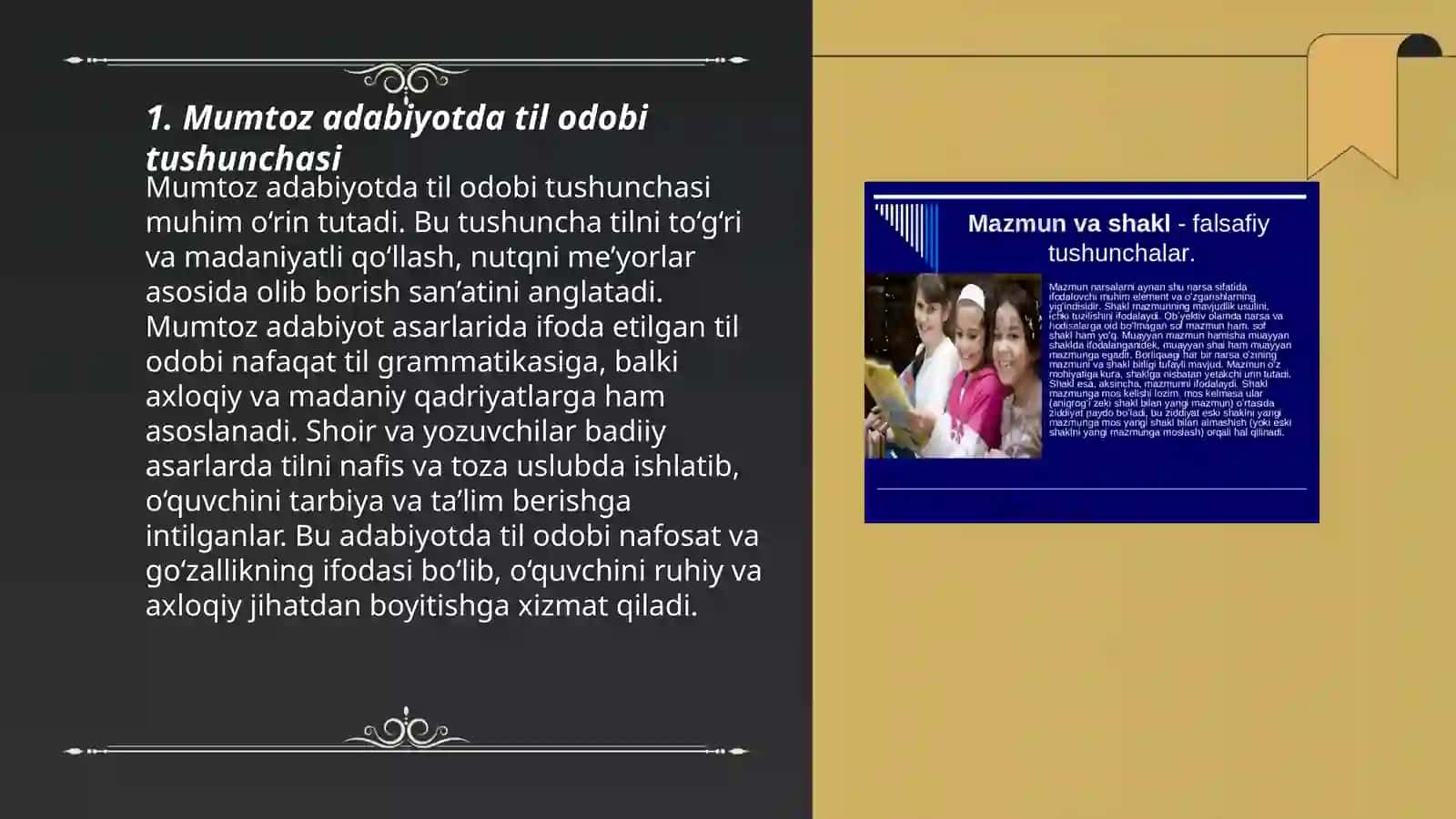 Mumtoz adabiyotda til odobi, badiiy nutq va uslub masalalari 3