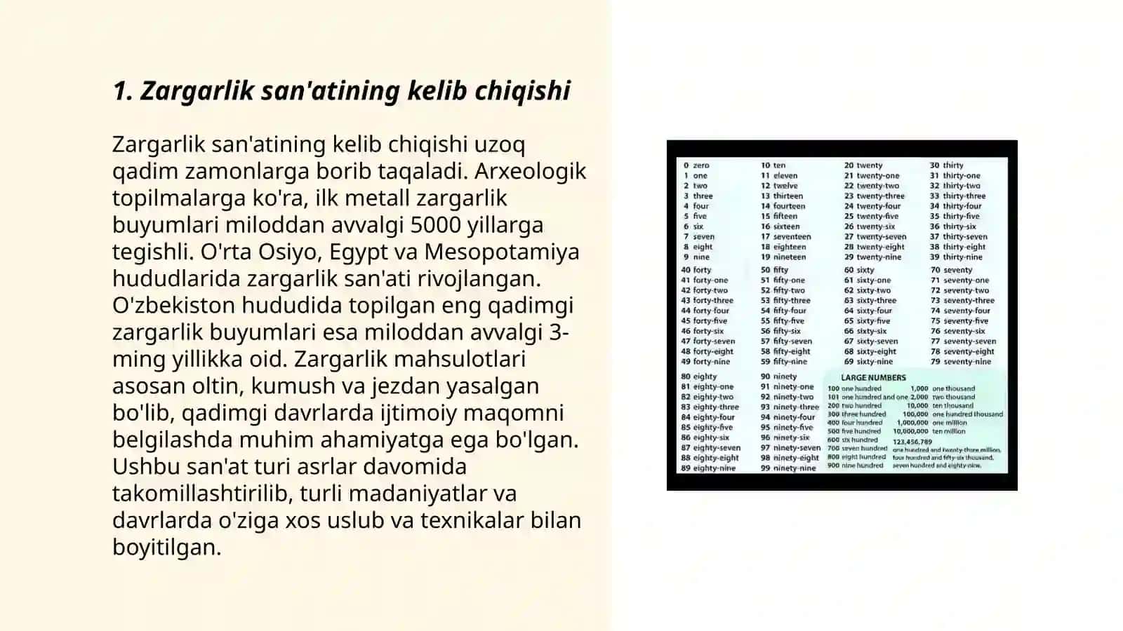 O'zbekiston zargarlik san'ati tarixi 3