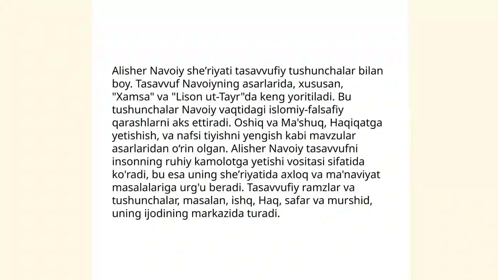 Navoiy sheʼriyatidagi tasavvufiy timsollar 3