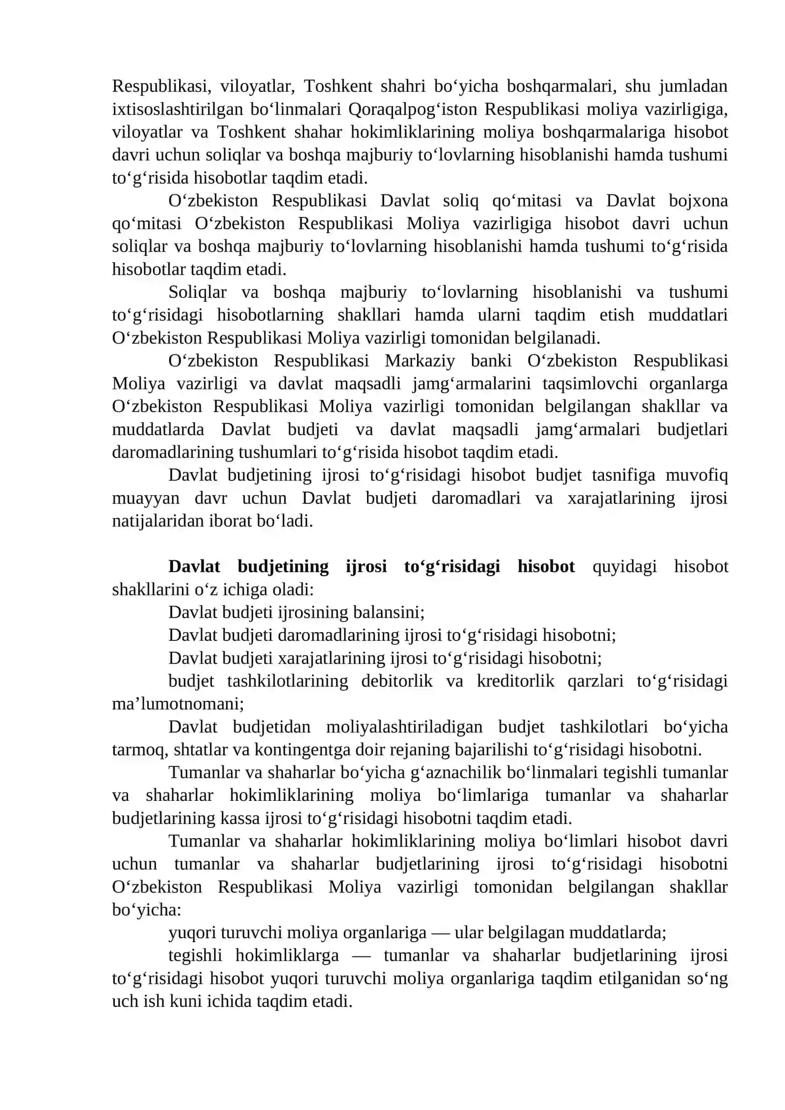 Budjet hisobi va hisoboti 3