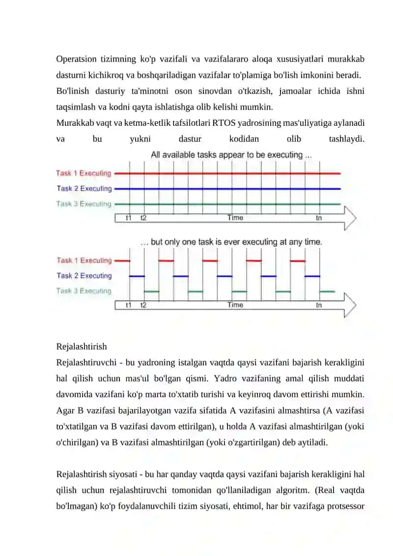 Real-Time Operating System (RTOS) 3