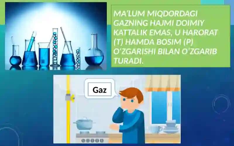 AVOGADRO QONUNI. MOLAR HAJM 3