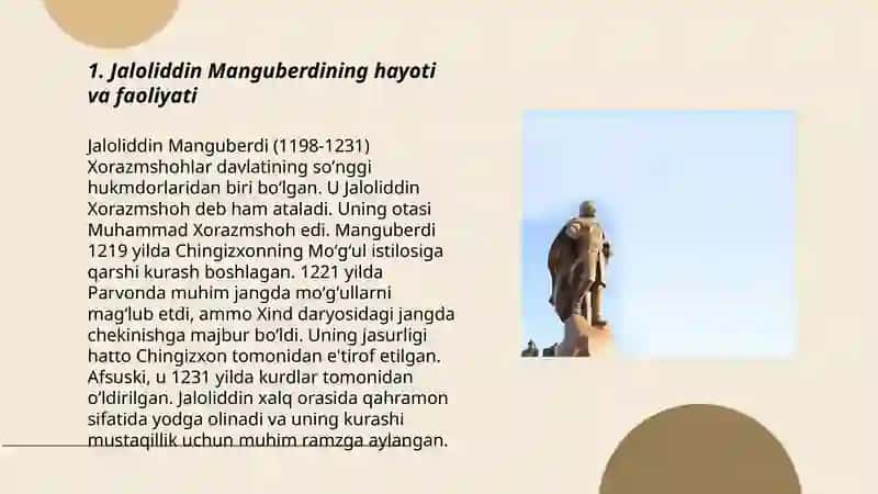 Jaloliddin Manguberdi - Vatan himoyachisi 3