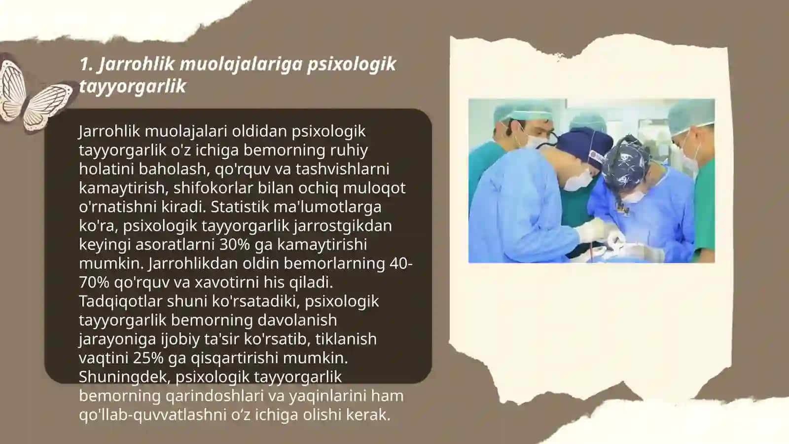 Jarrohlik boʻlimlaridagi bemorlar psixologiyasi masalalari 3