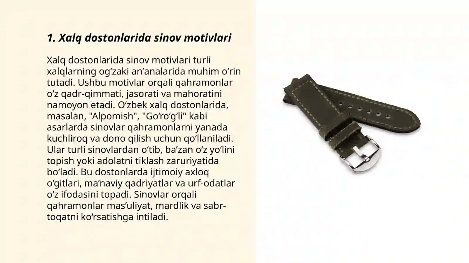 Xalq dostonlari va ertaklarida sinov kompleksi 3