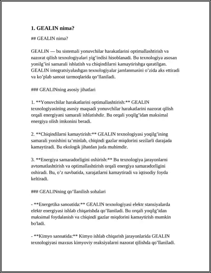 GEALIN, ELASTIK VA TOLADOR TOGʻAYLAR 3