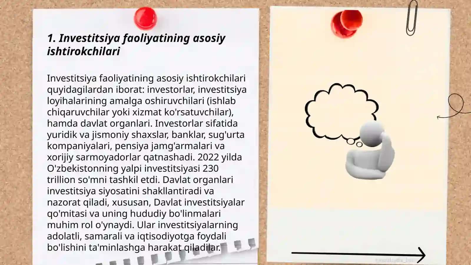 Investitsiya faoliyati ishtirokchilari, subʼektlari va obyektlari 3