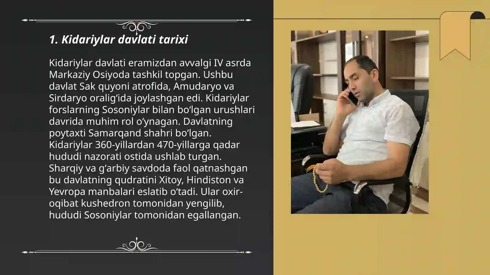 Kidariylar davlati tarixi 3