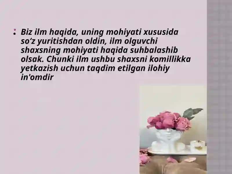 Ilmliayol– JA’MIYAT KO’ZGUSI 3