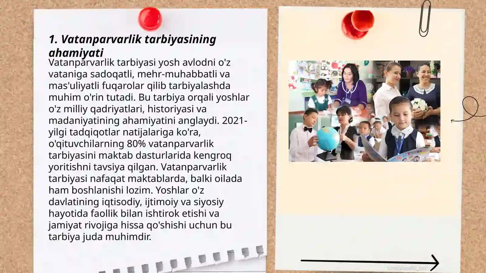 Fuqorolik tarbiyasi Vatanparvarlik tarbiyasi 3