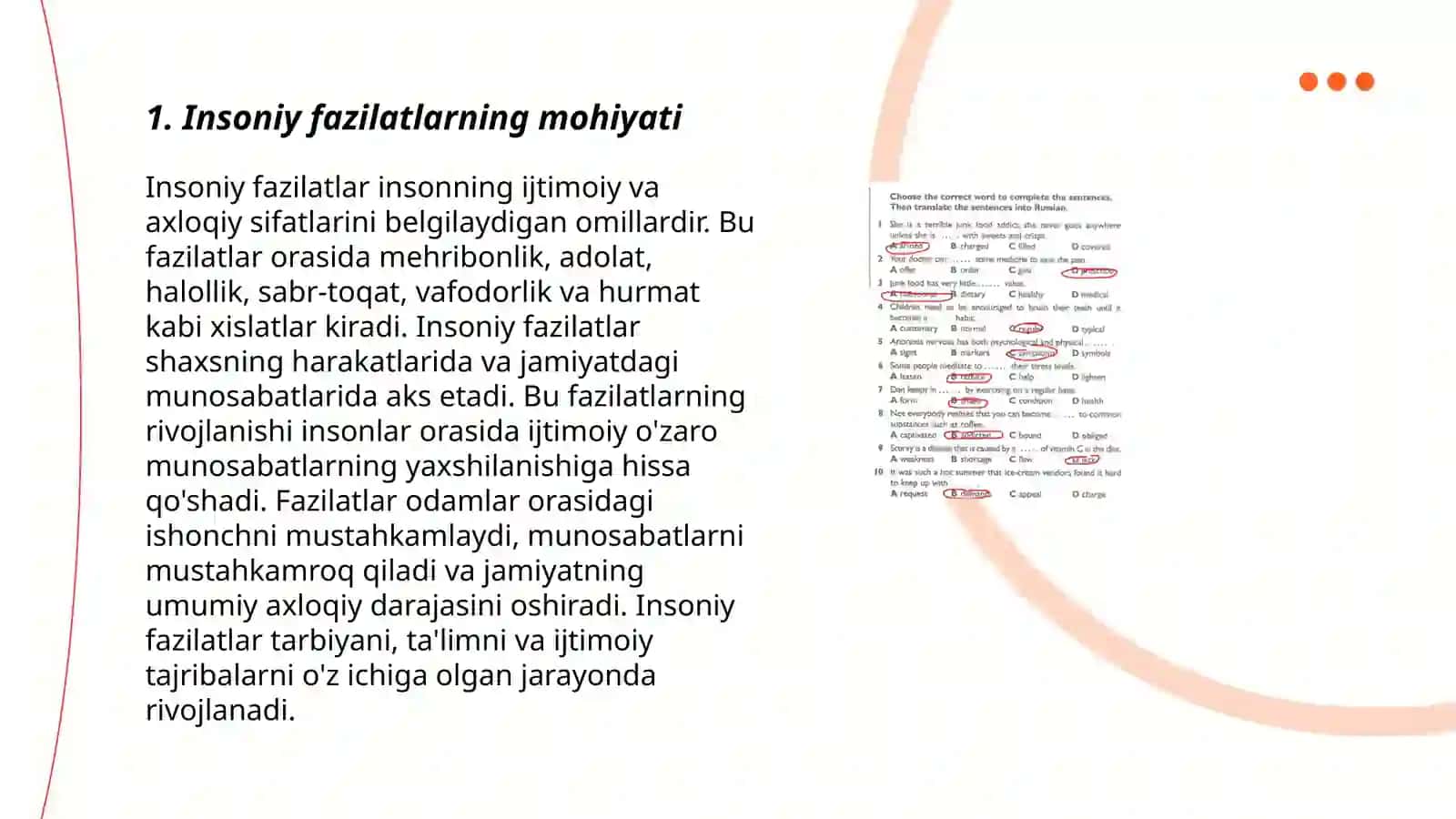 Insoniy fazilatlar va akme tizimdagi individuallik 3