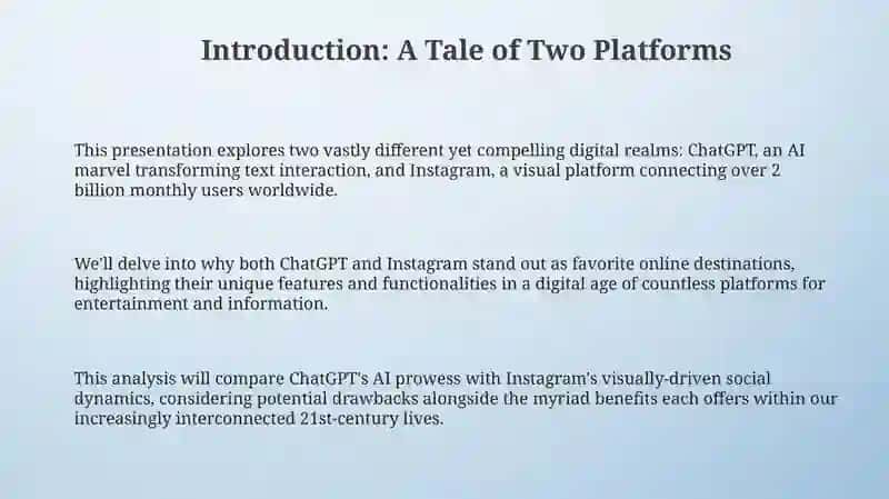 ChatGPT and Instagram 3