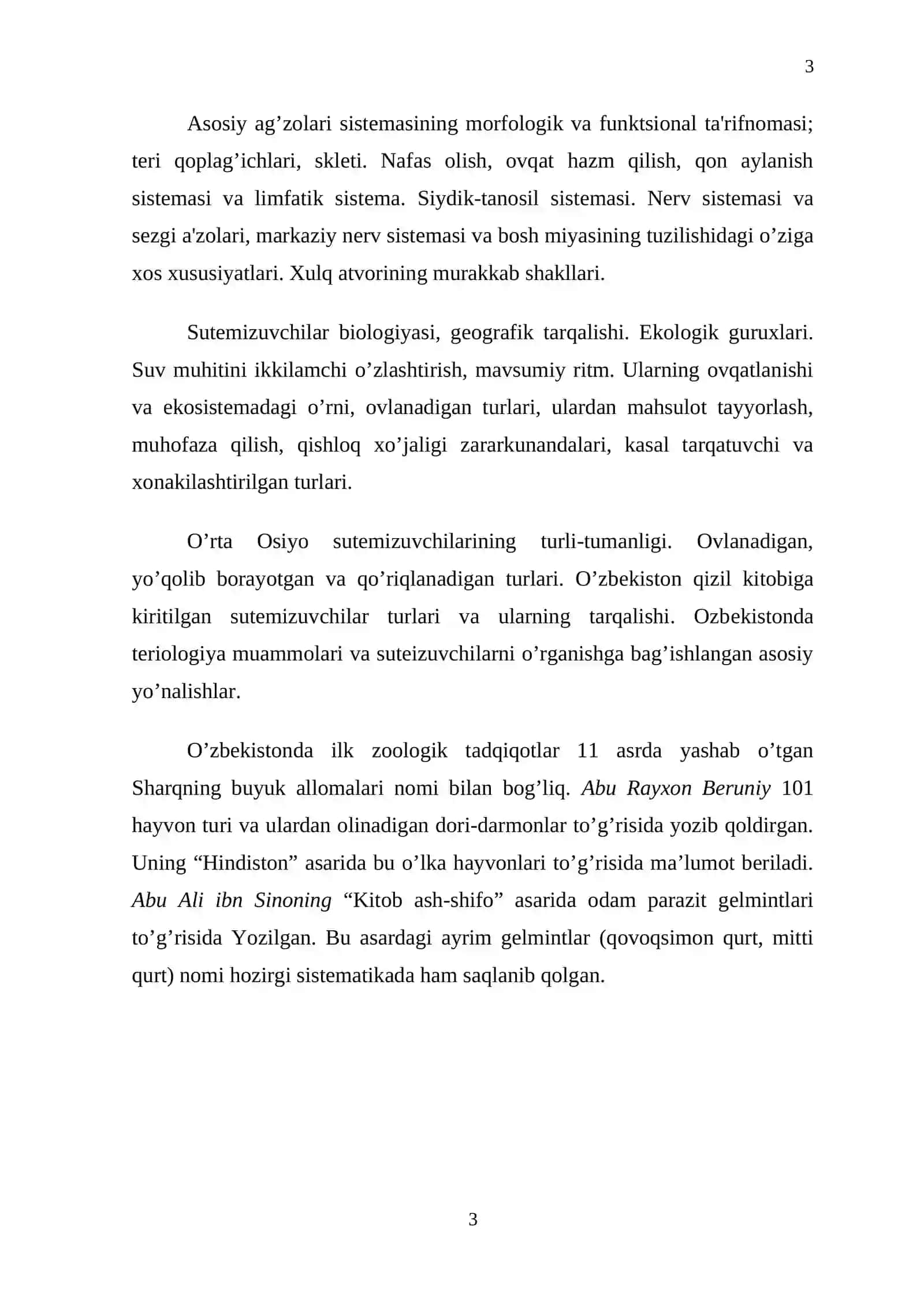 Umurtqali hayvonlar hayotida neobiliya xodisasi va uning biologik ahamiyati 3