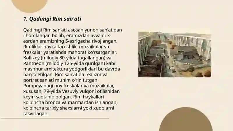 Qadimgi Rim madaniyati 3