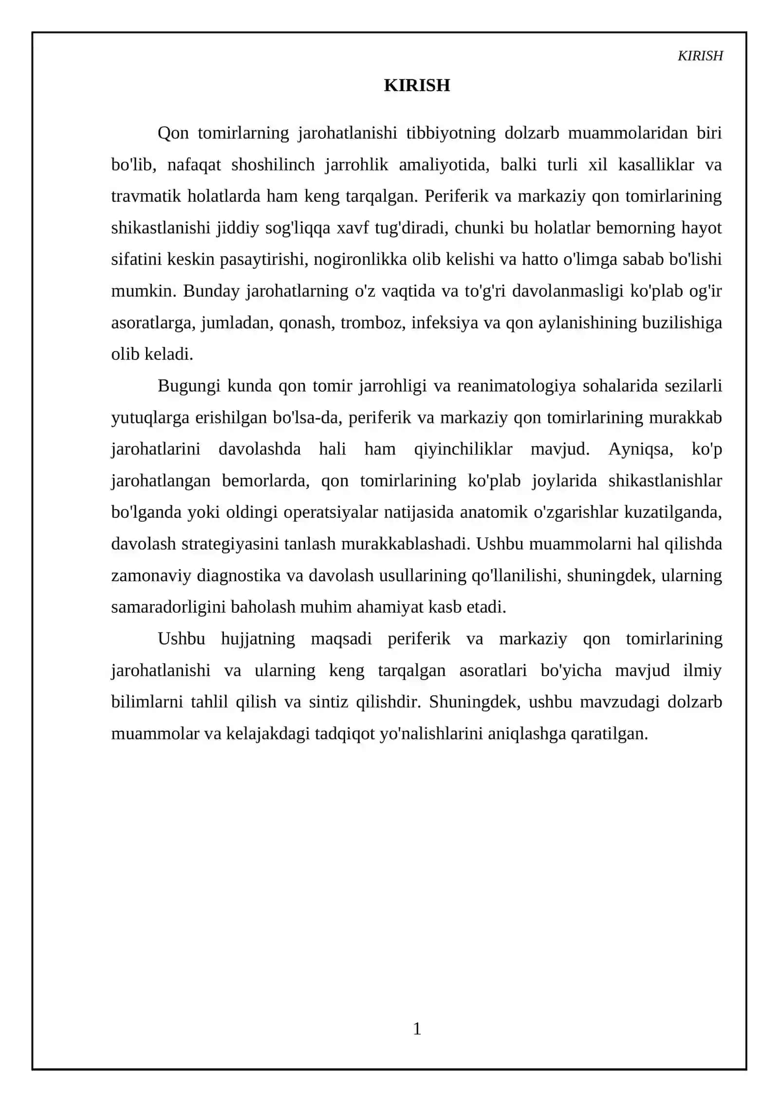 Periferik va markaziy qon tomirlarning yaralanishi va ularning asoratlari 3
