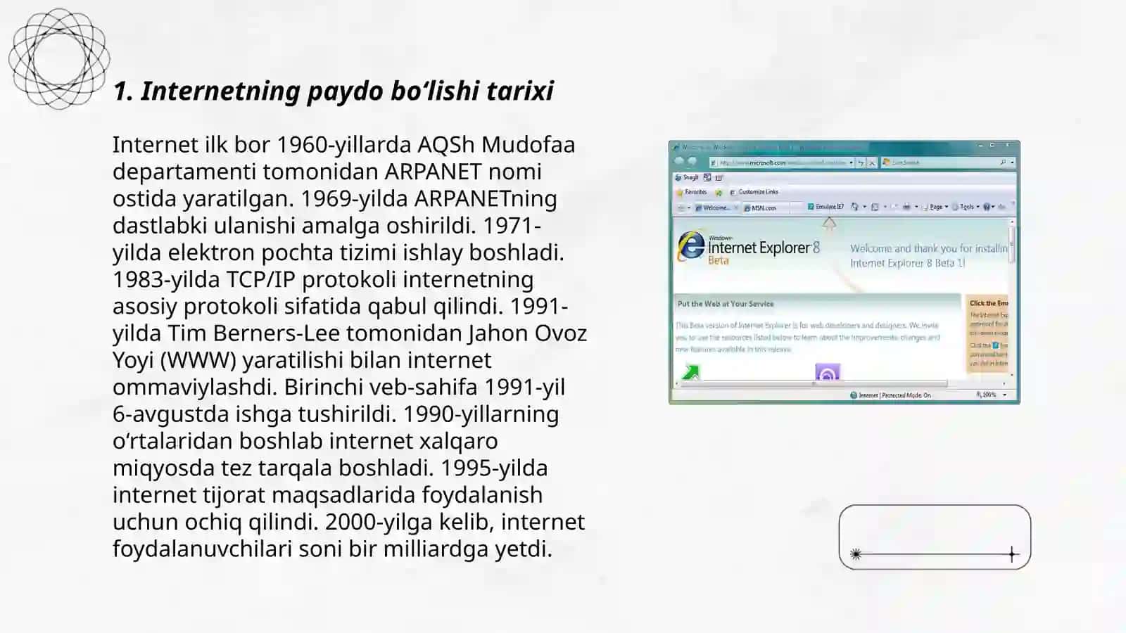 Internet haqida umumiy maʼlumot 3