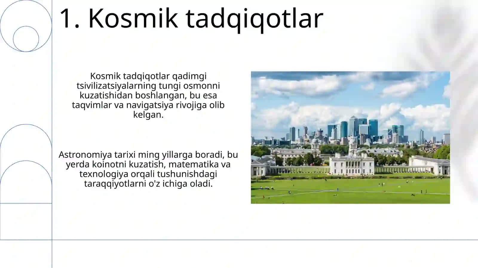 Astronomiya fani rivojlanish tarixi 3