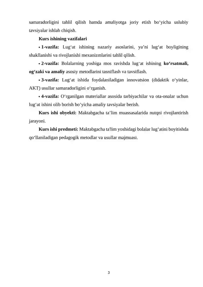 MAKTABGACHA TA'LIM YOSHIDAGI BOLALARDA LUG‘AT ISHINING ASOSIY METODLARI 3
