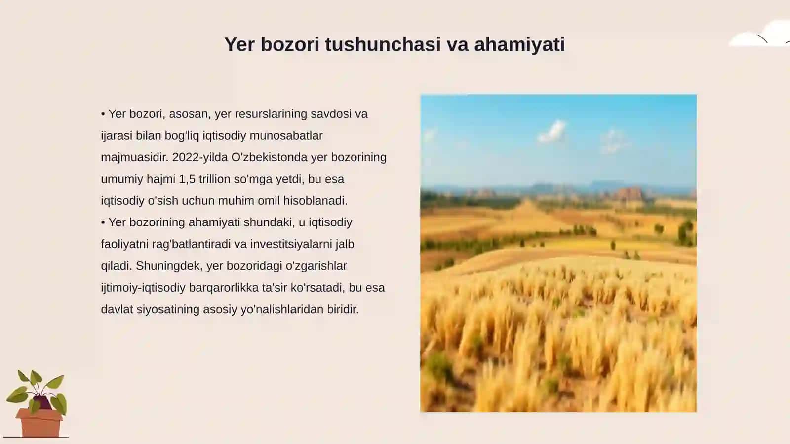 Yer bozori va renta nazariyasi tahlili 3