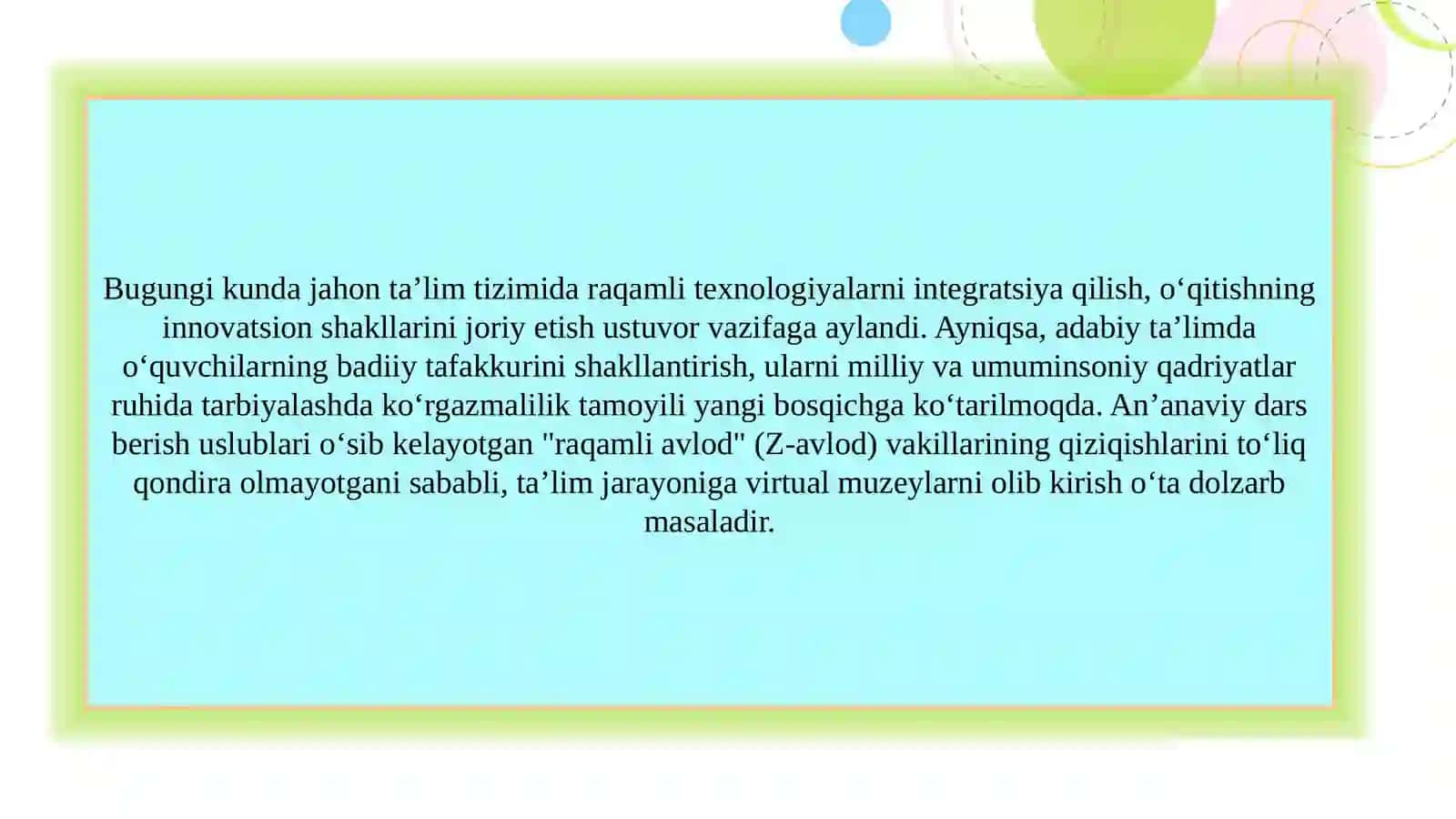 Adabiy ta’limda virtual muzeylardan foydalanish 3