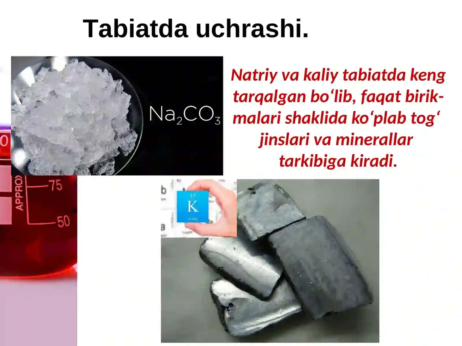 Natriy va kaliyning xossalari va eng muhim birikmalari 3