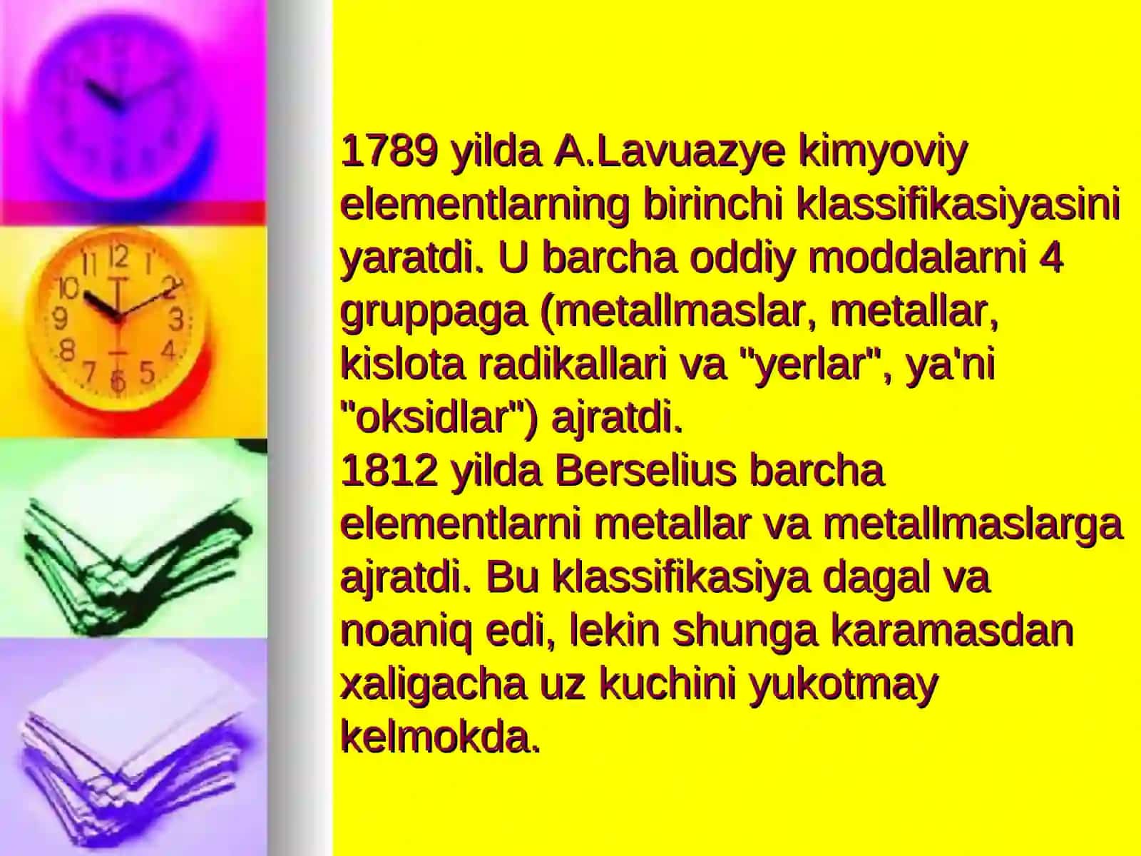 D.I.MENDELEYEVNING ELEMENTLAR DAVRIY QONUNI VA KIMYOVIY ELEMENTLAR DAVRIY SISTEMASI 3