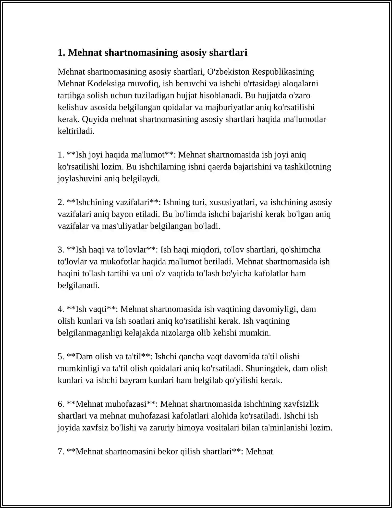 VOYAGA YETMAGANLAR BILAN TUZILADIGAN MEHNAT SHARTNOMASI 3