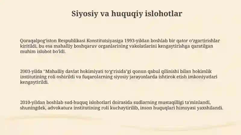 Mustaqillik Yillarida Qoraqalpogʻiston Respublikasi 3