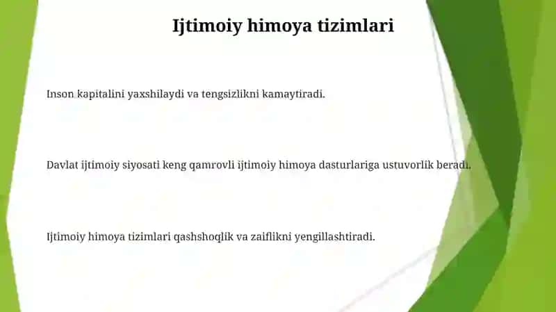 Ijtimoiy himoya tizimlari 3