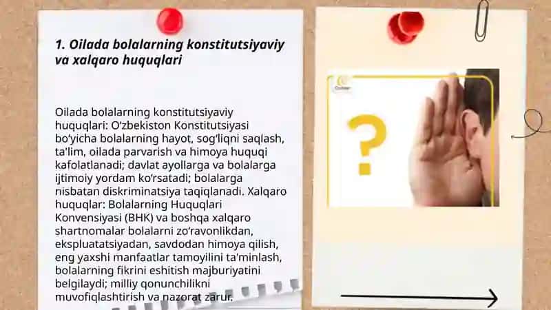 Oilada bolaning ijtimoiy huquqiy himoyasini taminlash: qonunchilik va amaliy yondashuvlar 3