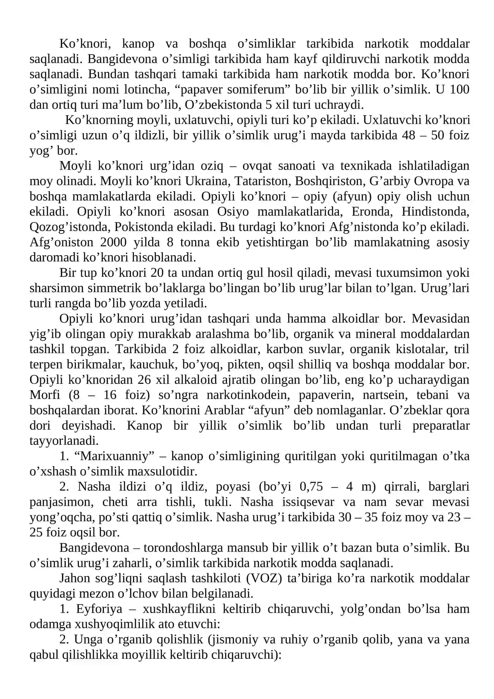 Giyohvandlik va uning zararli оqibatlari 3