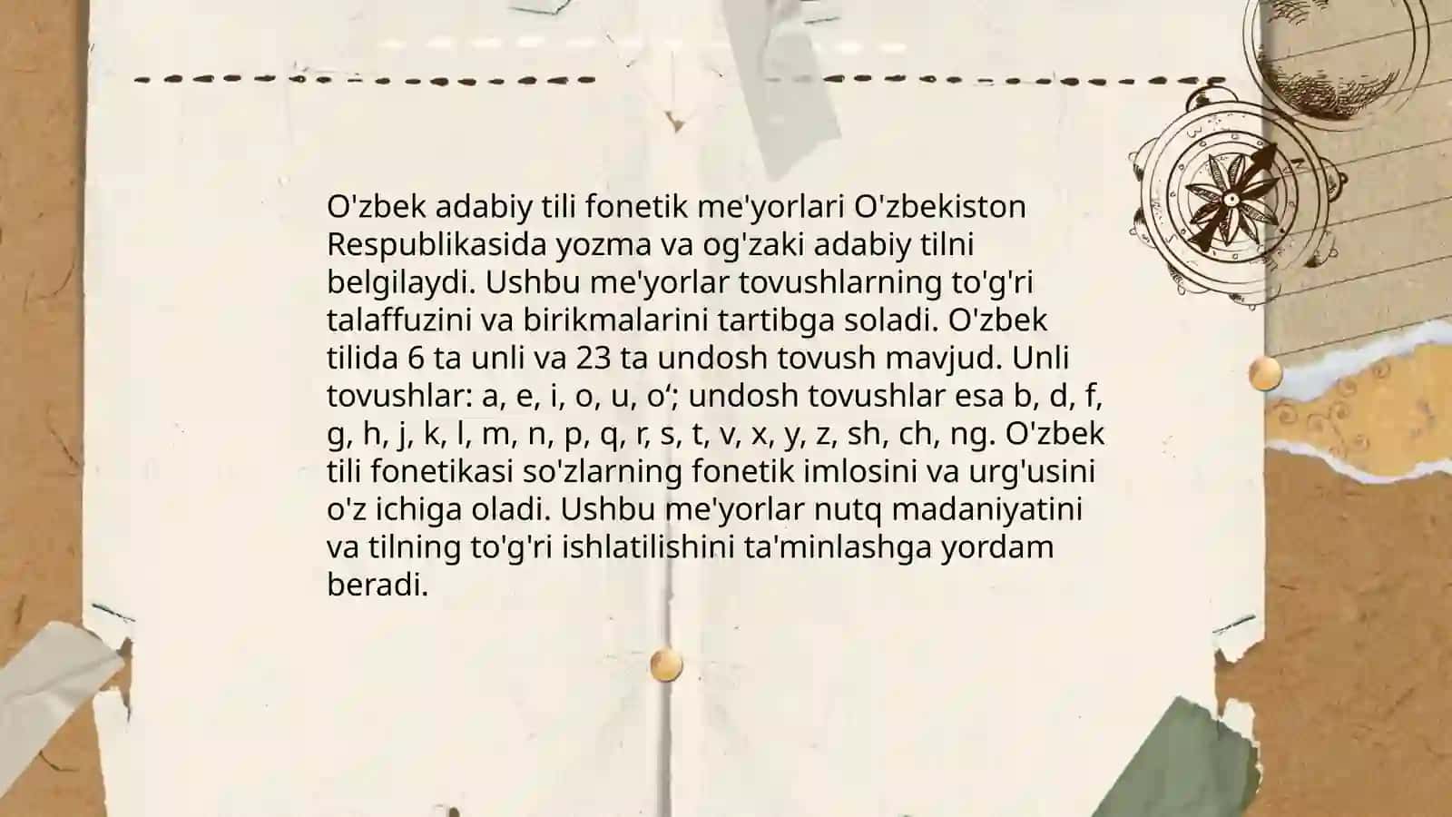 O'zbek adabiy tili me'yorlari 3