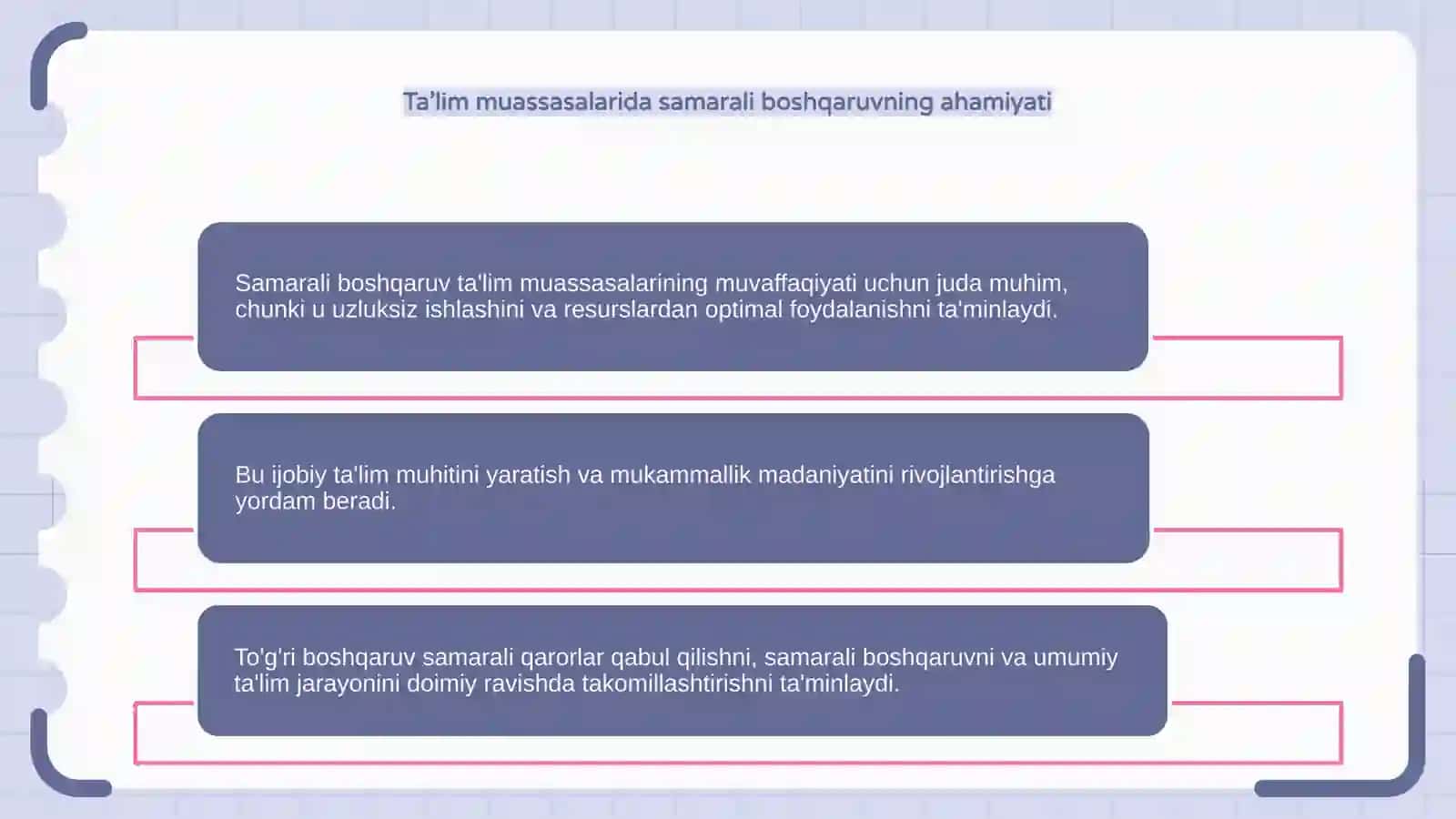 Ta’lim muassalalarini boshqaruv samaradorligi 3
