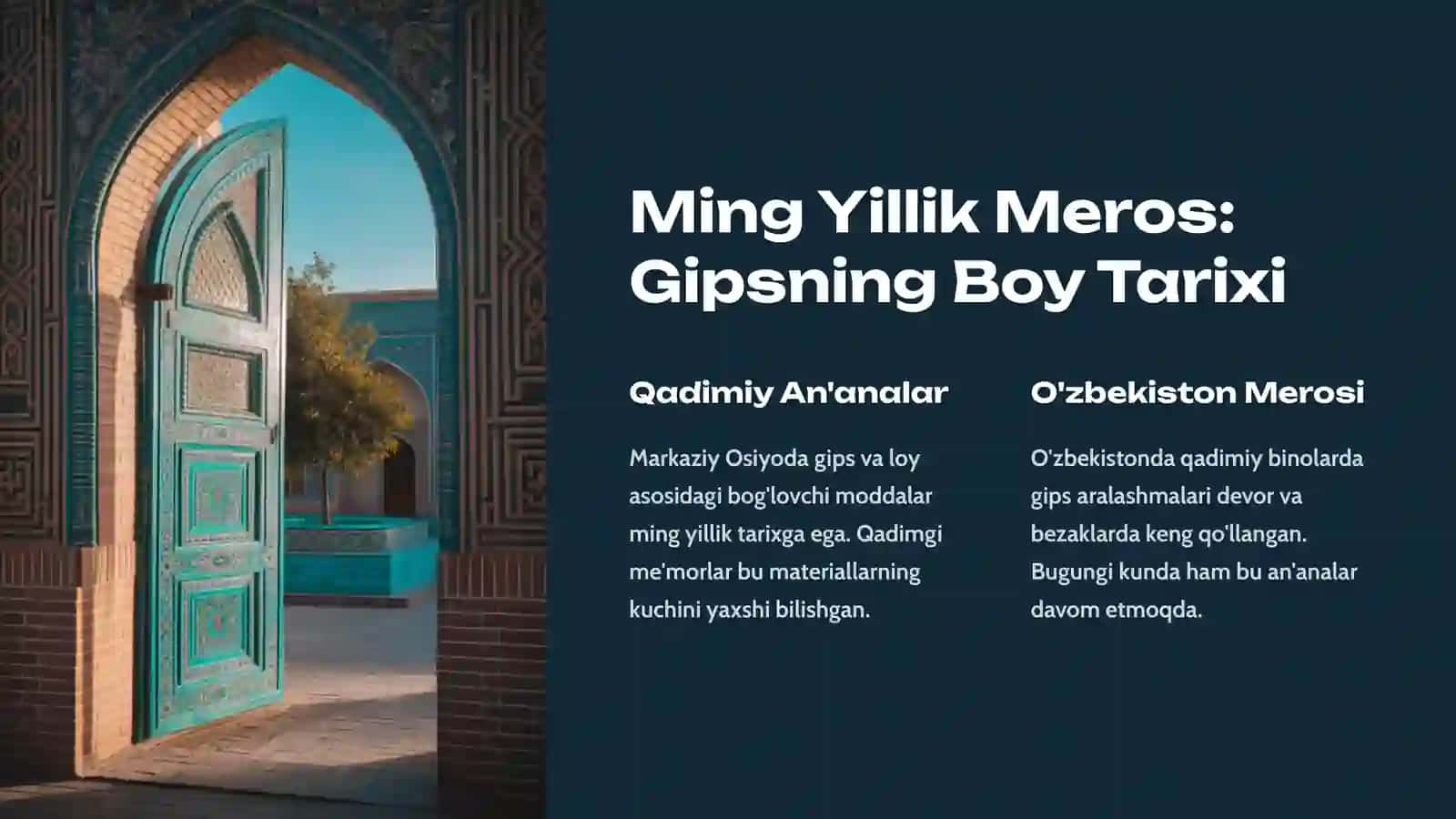Gips Bog'lovchi Moddalar: Qurilishning Asosiy Qudrati 3