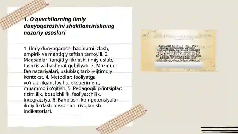 Oʻquvchilarning ilmiy dunyoqarashini shakllantirish 3