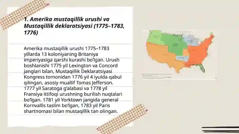 18 asrdan 1870 yillarda AQSH 3