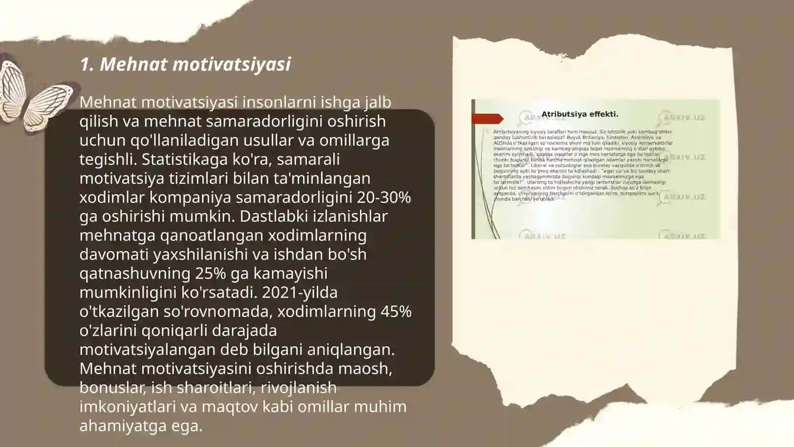 Mehnatni shakllantirish psixologiyasi 3