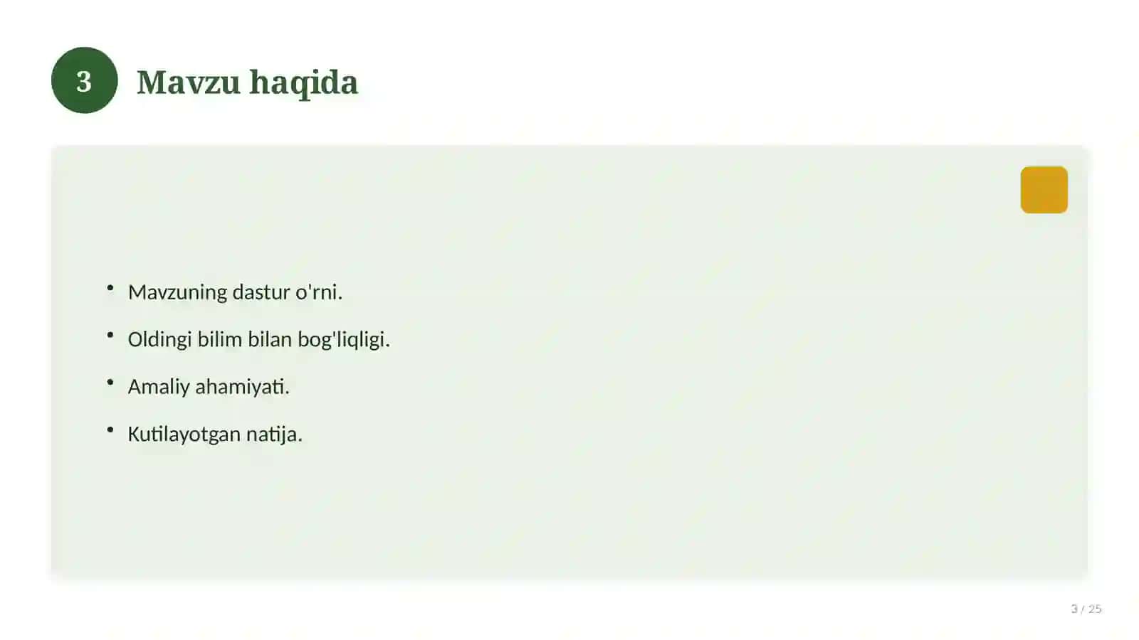 Jahon tarixi fanidan 6-sinf: slayd-taqdimot (dars uchun) 3