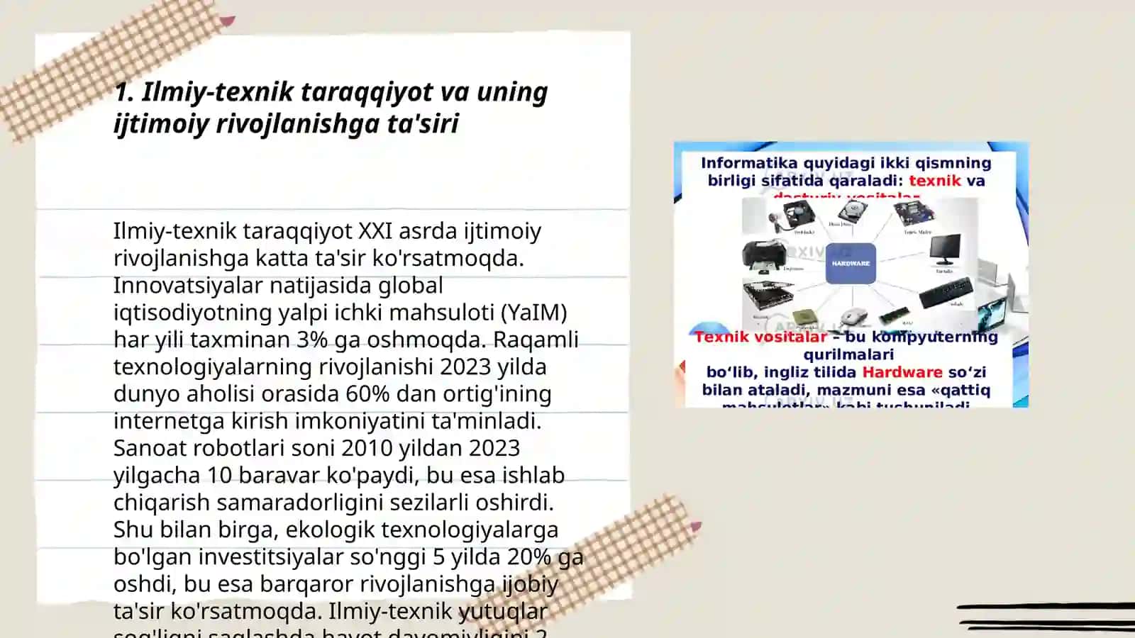 Ilmiy texnik taraqqiyot va uning sotsial oqibatlari 3