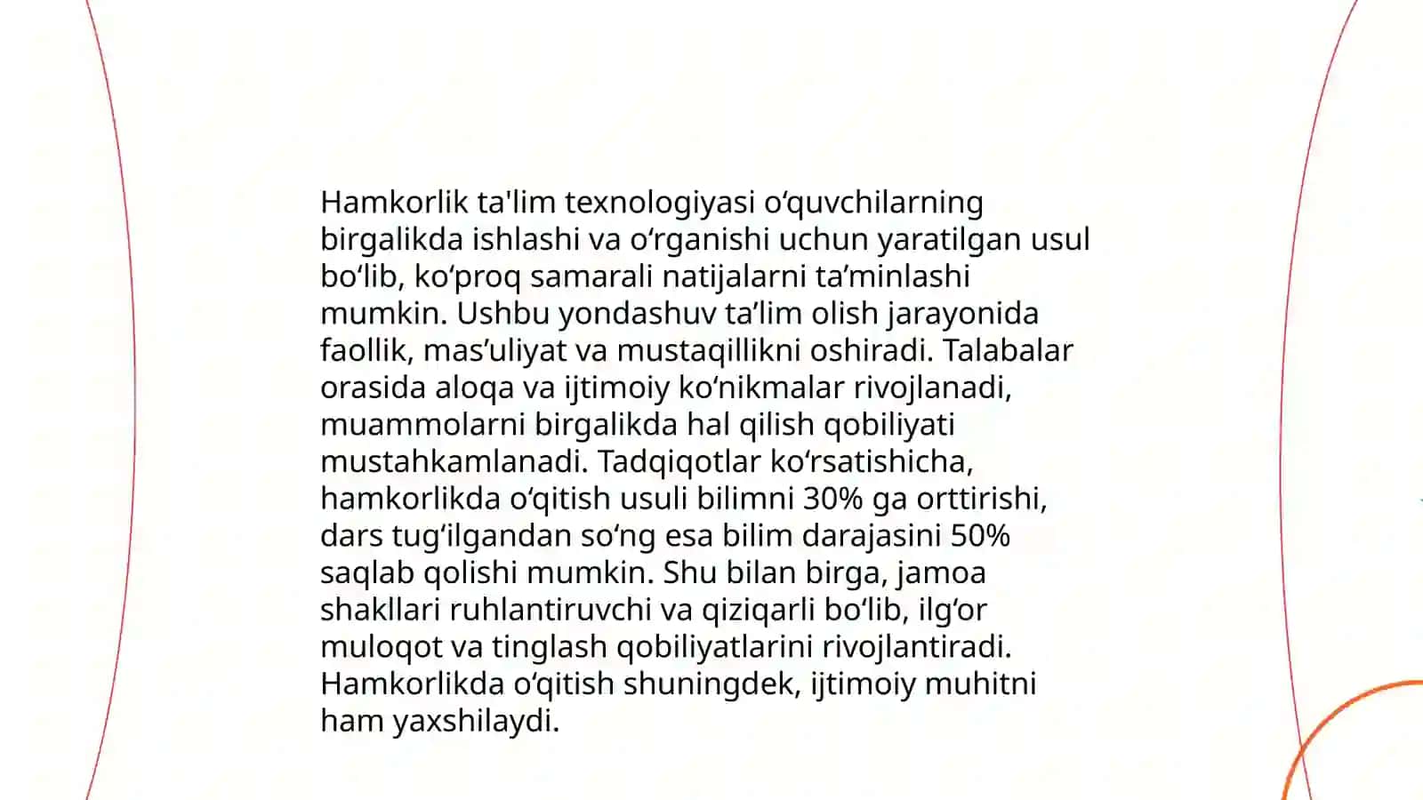Hamkorlik talim texnologiyasi asosida o'qitish metodikasi 3