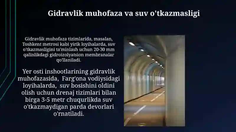 Yer osti inshootlarini qurishda grunt ichida devor texnologik usuli 3