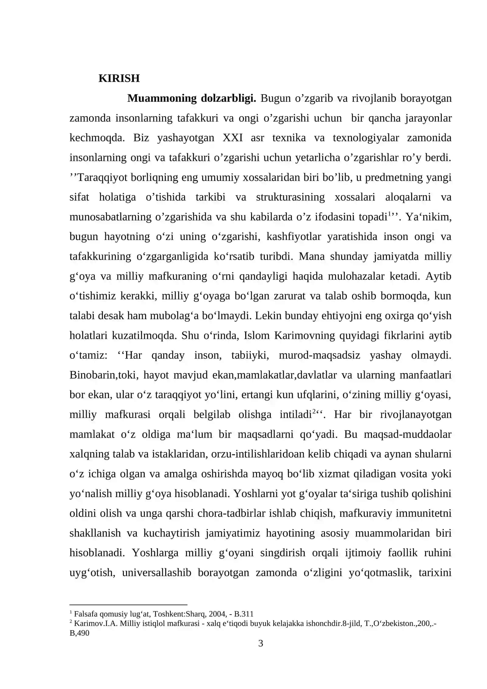 TAFAKKUR O’ZGARISHI VA MA’NAVIY YANGILANISHDA MILLIY G’OYANING O’RNI 3