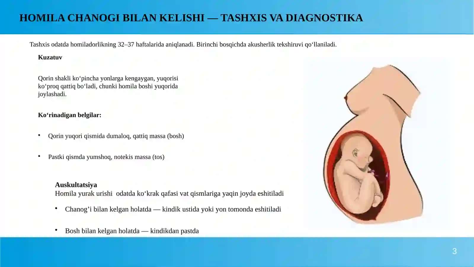 Homila chanogi bilan kelishi 3