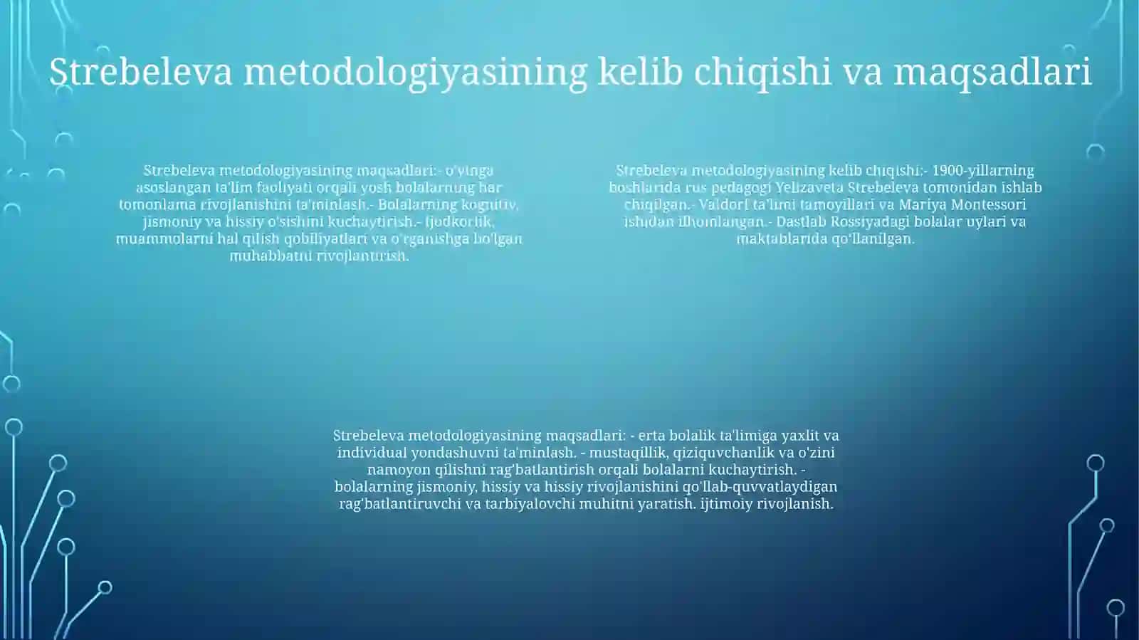 Ye. A Strebeleva Metodikasi Asosida Ilk Yoshdagi Bolalarni O'Rganish 3