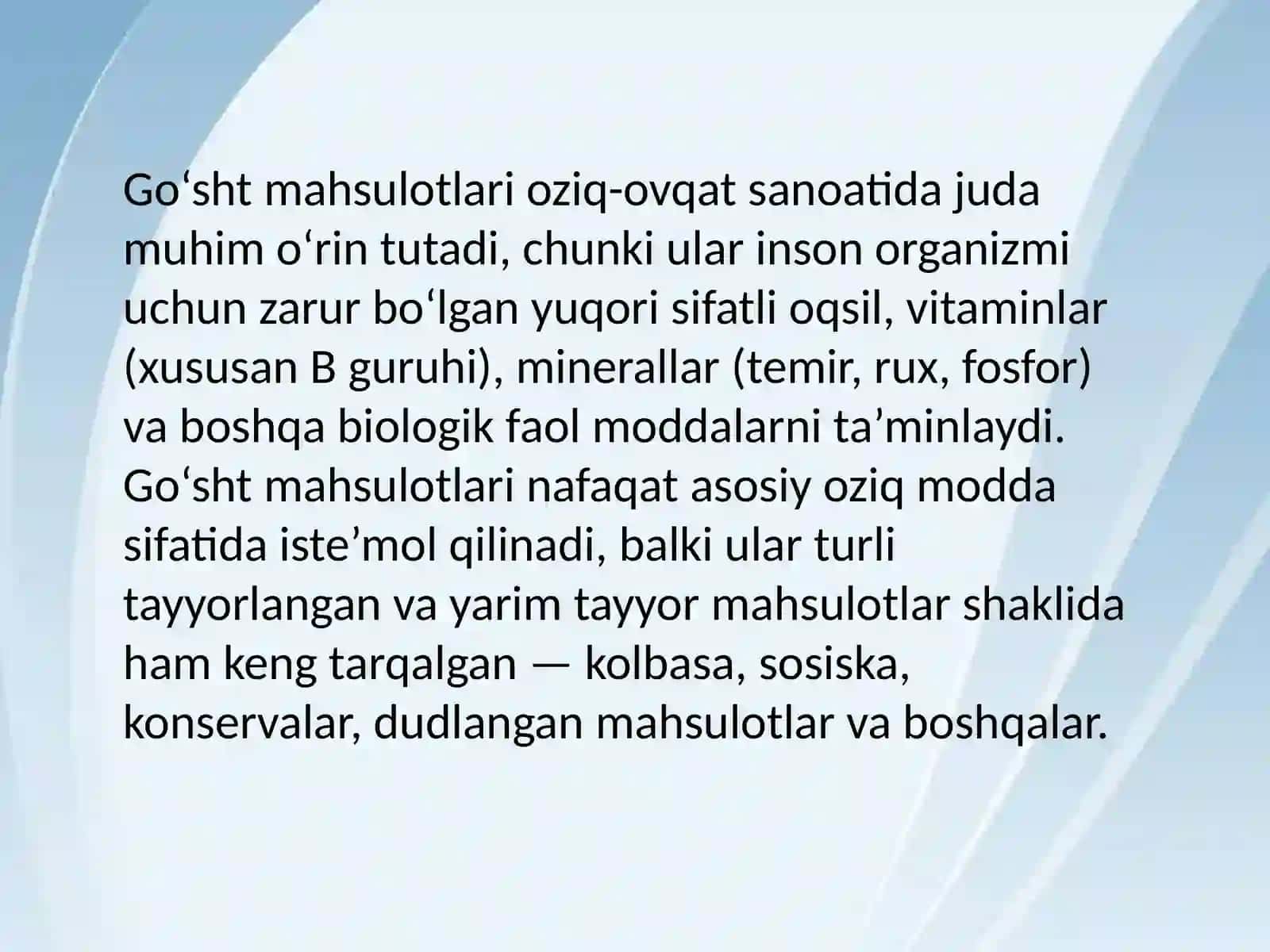 Go’sht mahsulotlarini ishlab chiqarishda tabiiy va sintetik konservantlar 3