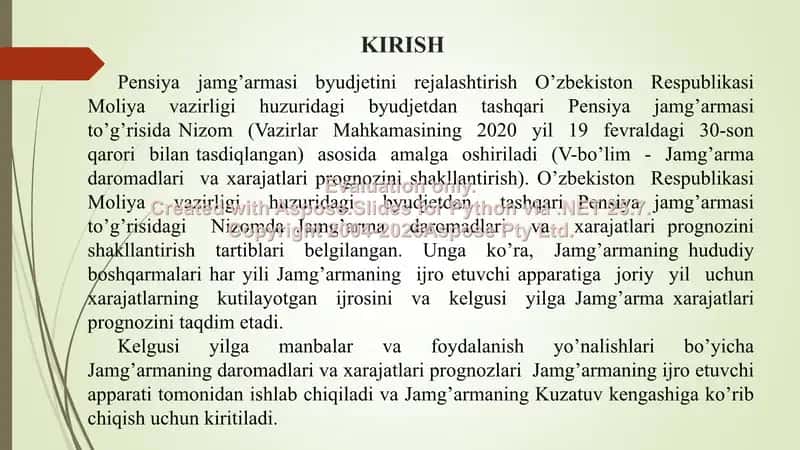 Pensiya ta’minoti moliyaviy barqarorligini mustahkamlash yo’nalishlari 3