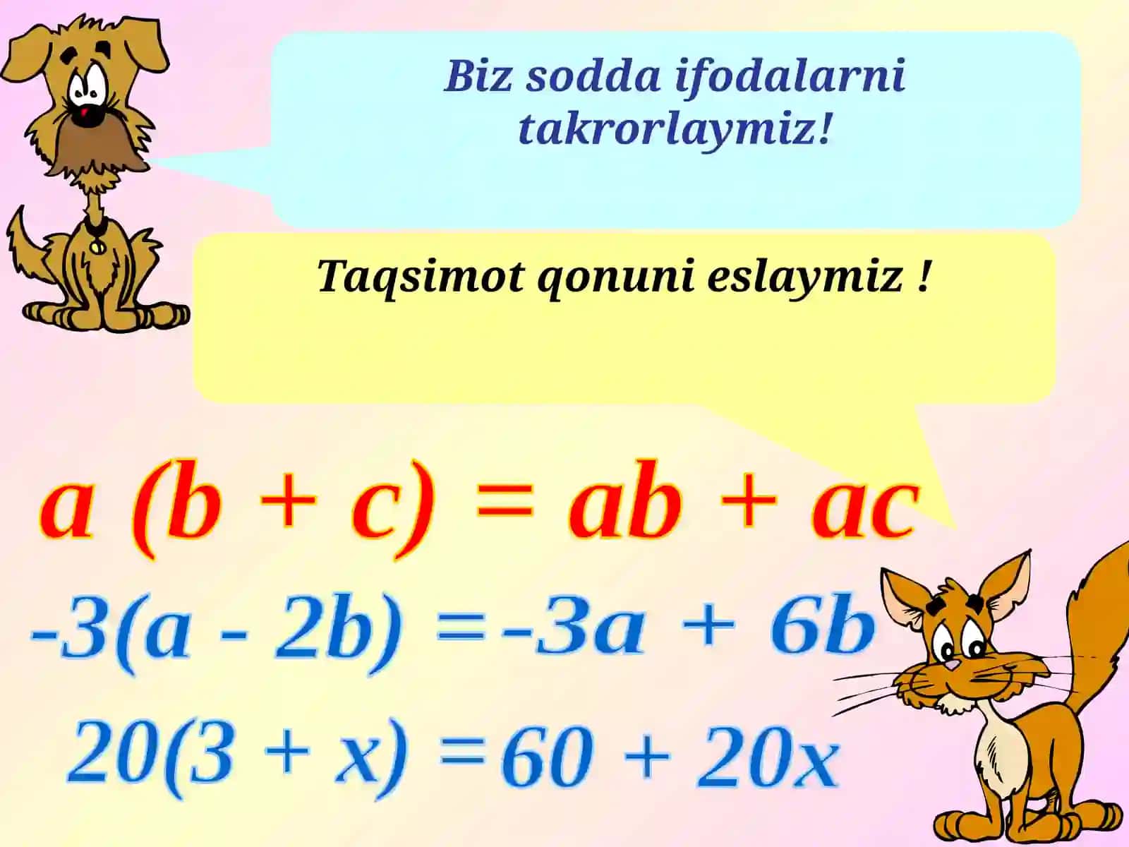 Ifodalarni soddalashtiramiz 3