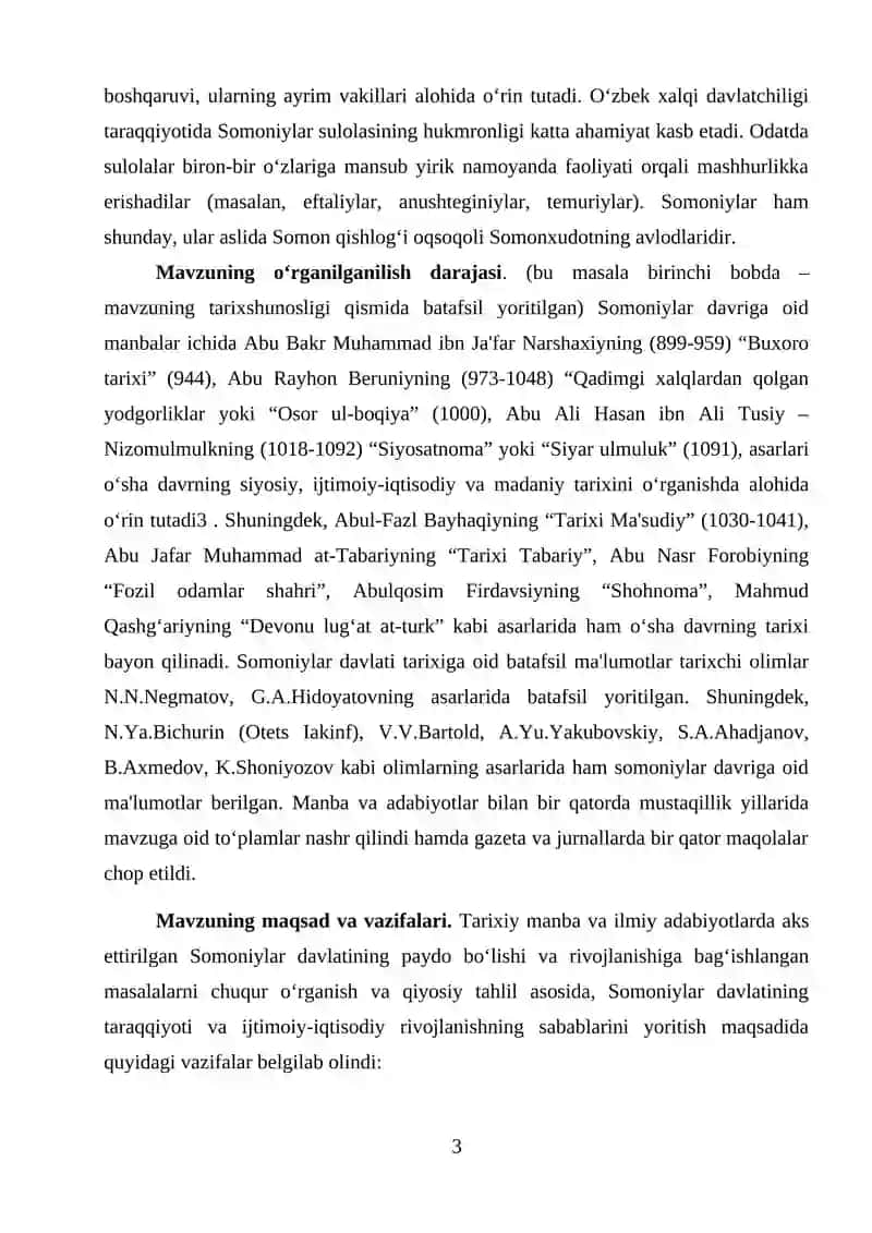 Movaraunnahr va Xurosonda Somoniylar davlatining tashkil topishi 3
