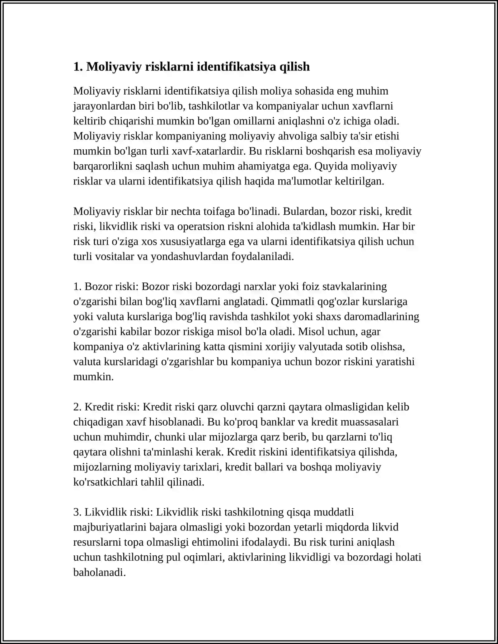 TO'LOV TIZIMIDA VUJUDGA KELADIGAN RISKLARNI BOSHQARISH 3